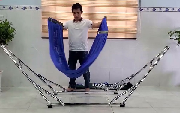 Võng xếp Tín Thành Phát dễ dàng tháo lắp